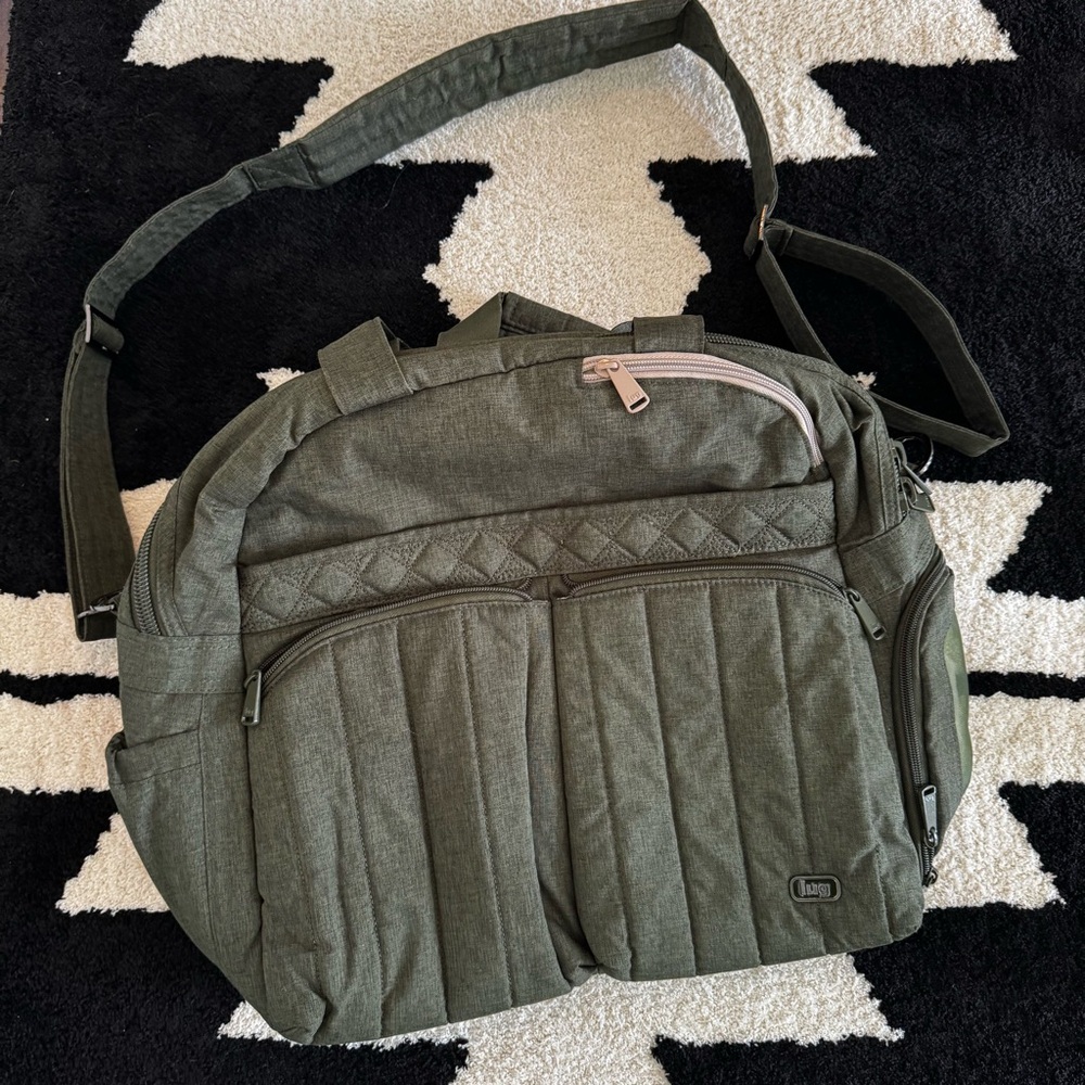 Lug Green overnight boxer Bag